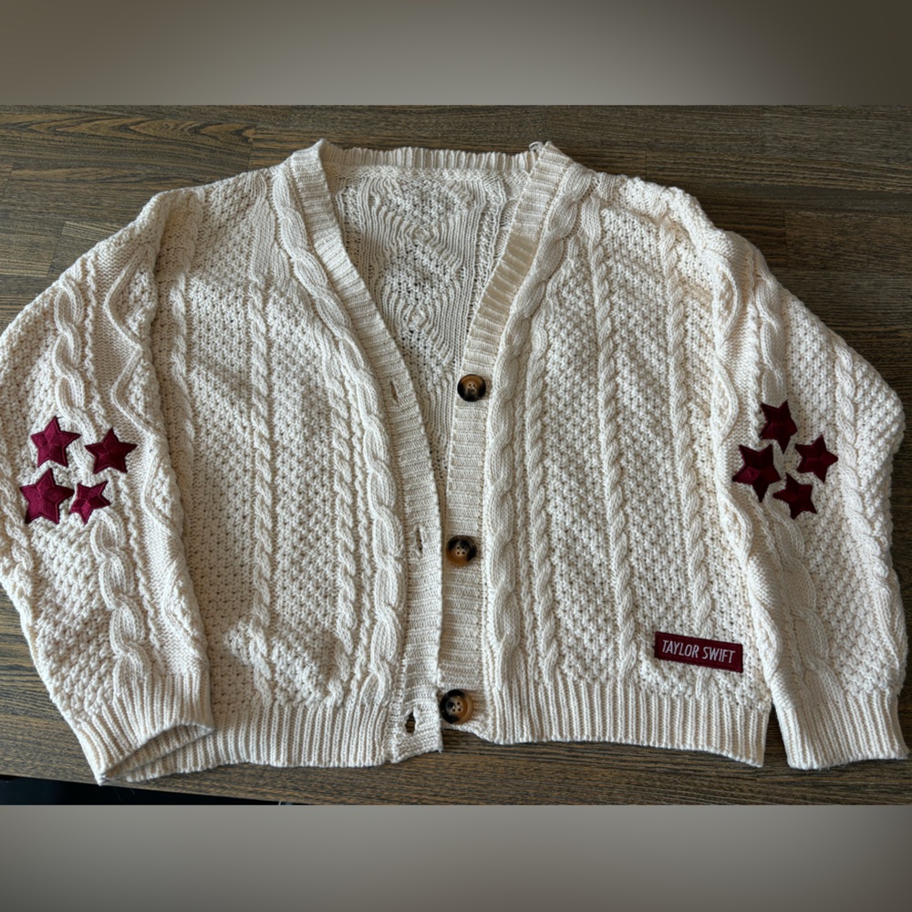 SOLD - Taylor Swift Red Cardigan